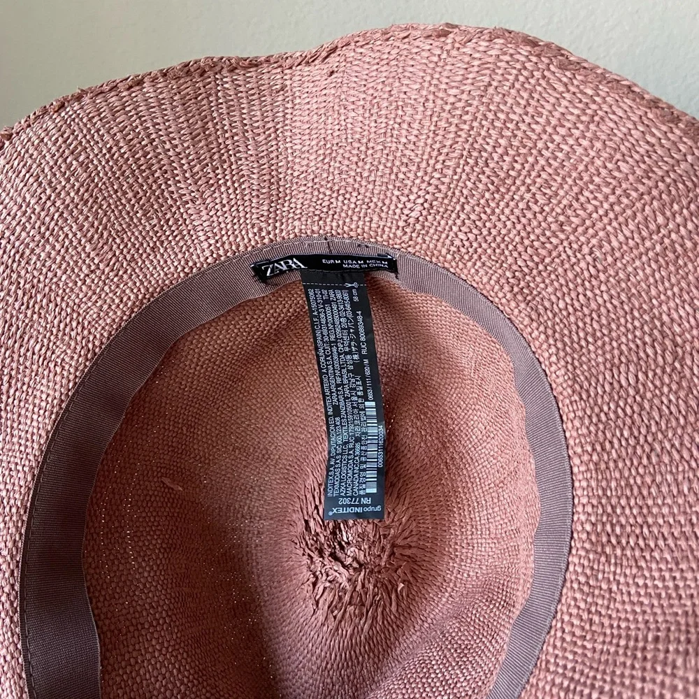 Zara straw hat, cowboy style